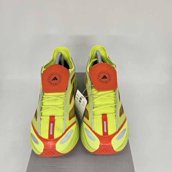 New adidas Adistar by Stella McCartney Orange Preloved Lime Women's Shoes Size 8 - Picture 2 of 8